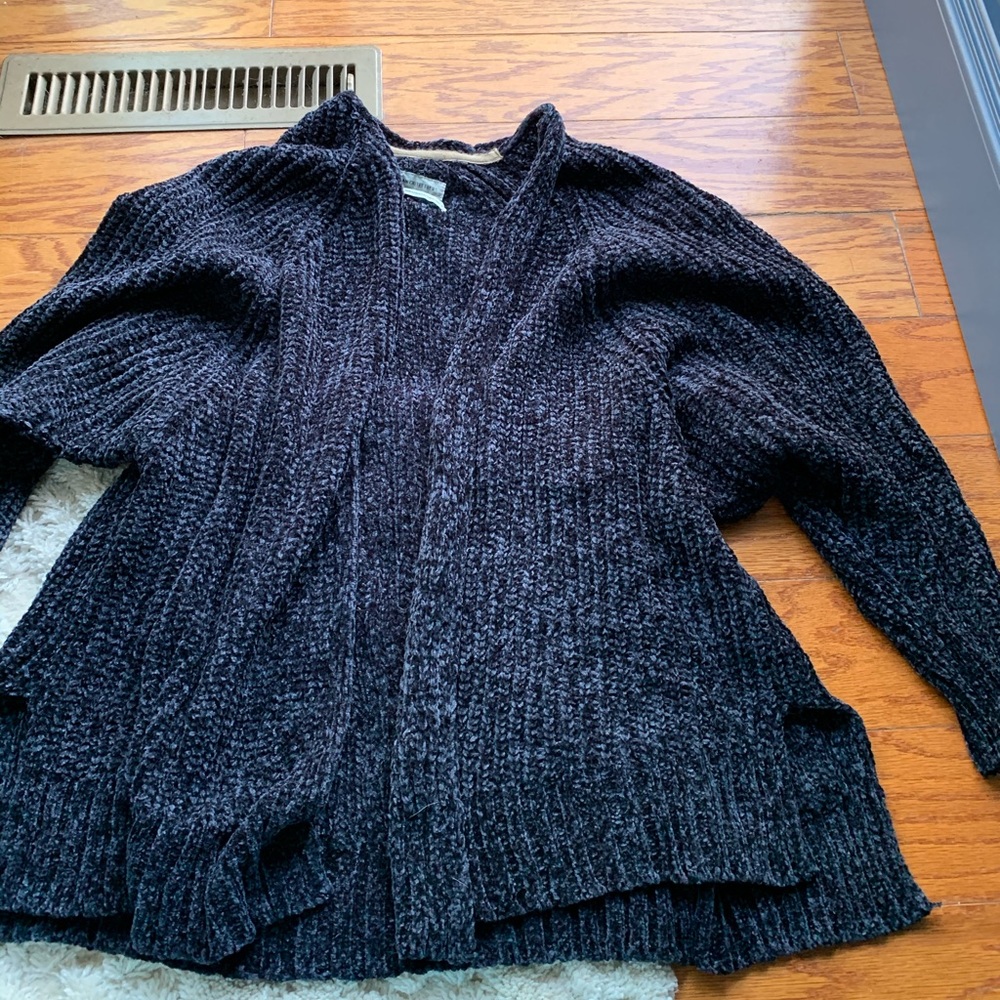Open sweater